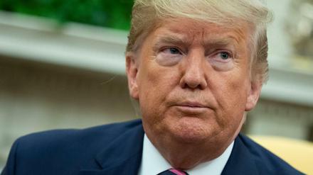 US-Präsident Donald Trump am Freitag im Oval Office des Weißen Hauses.