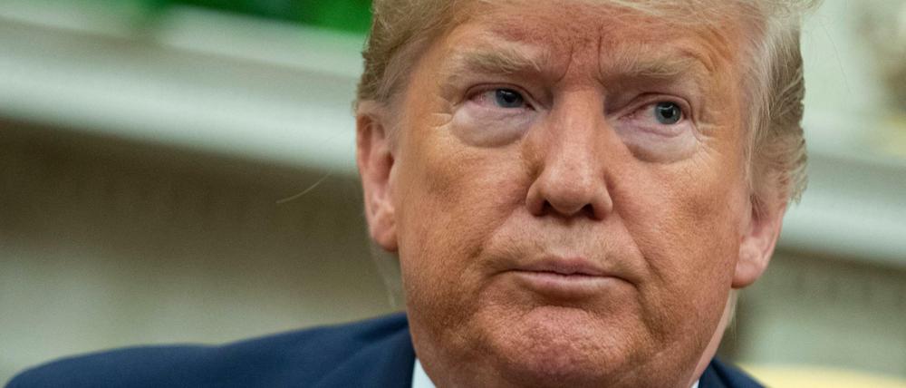 US-Präsident Donald Trump am Freitag im Oval Office des Weißen Hauses.