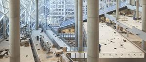 Blick in den Axel-Springer-Neubau.