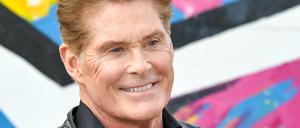 Der US-Popsänger und Schauspieler David Hasselhoff.