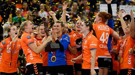 Am Ziel: Die Niederländerinnen holen den WM-Titel. 