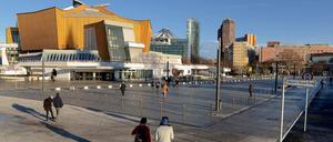Am Montag wird der Scharounplatz am Kulturforum eingeweiht. 