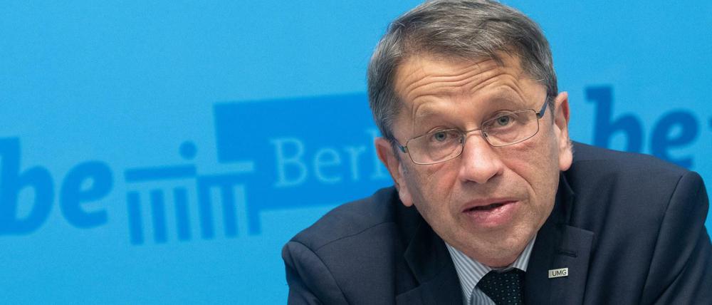 Heyo Kroemer bei seiner Vorstellung im Januar 2019 im Roten Rathaus.