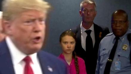 "Greta muss an ihrem Wutmanagement-Problem arbeiten", findet US-Präsident Donald Trump.