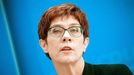 CDU-Chefin Annegret Kramp-Karrenbauer