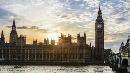 Trat am Dienstag erstmals nach der Wahl zusammen. Das Parlament in London.