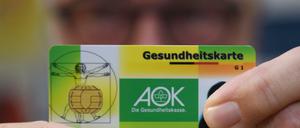 Nur regional zugänglich: Die Ortskrankenkassen im Osten stehen finanziell besonders gut da.
