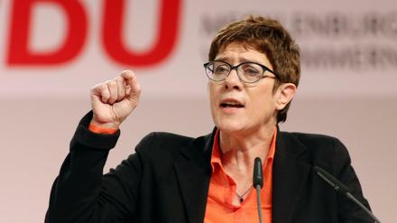 Annegret Kramp-Karrenbauer, CDU-Bundesvorsitzende.
