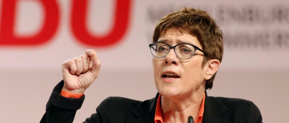 Annegret Kramp-Karrenbauer, CDU-Bundesvorsitzende.