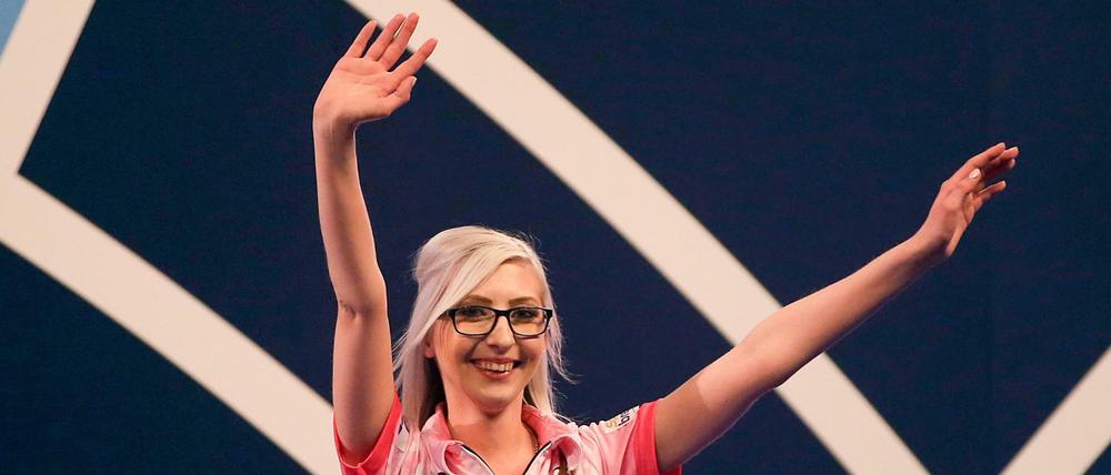 Fallon Sherrock jubelt weiter bei der Darts-WM. 