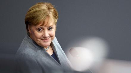 Bundeskanzlerin Angela Merkel (CDU) 