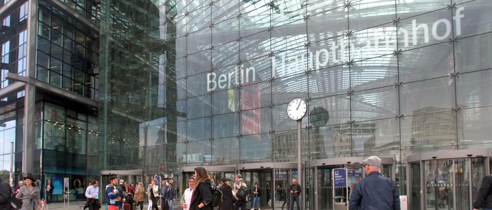 Der Europaplatz am Hauptbahnhof Berlin (Archivbild)