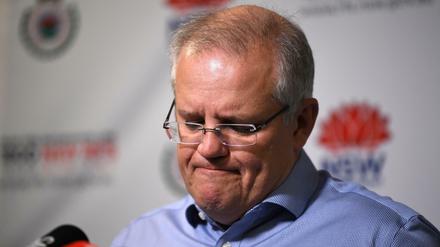 Reumütig: Scott Morrison, Premierminister von Australien