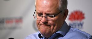Reumütig: Scott Morrison, Premierminister von Australien