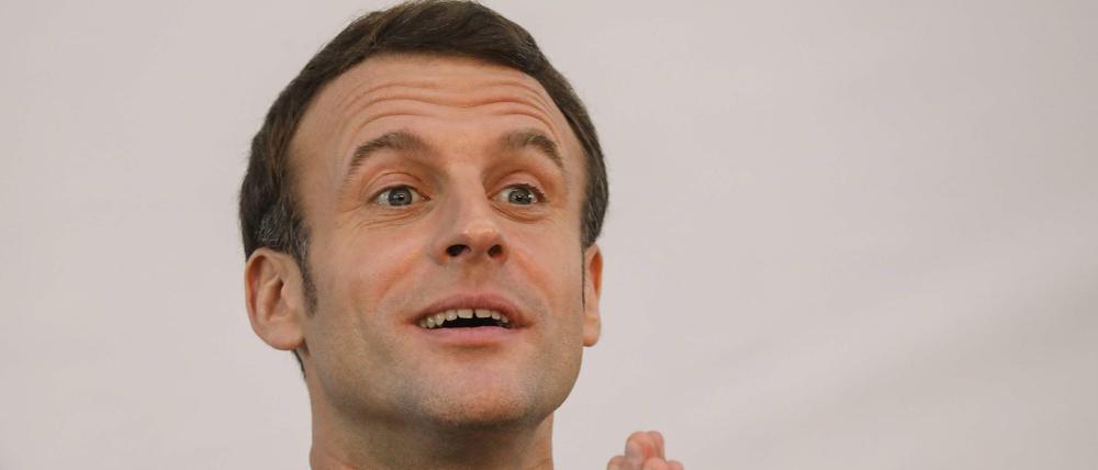 Frankreichs Präsident Emmanuel Macron
