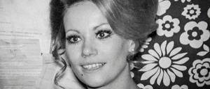Ihre Arbeit war ein „Spiel“. Die Schauspielerin Claudine Auger, hier im Januar 1968 im Olympia in Paris.