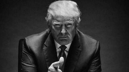 Donald Trump inszeniert sich als Uncle Sam