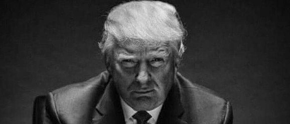 Donald Trump inszeniert sich als Uncle Sam