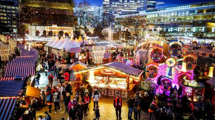 Der Weihnachtsmarkt am Breitscheidplatz