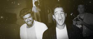 George Michael (links) und Andrew Ridgeley.
