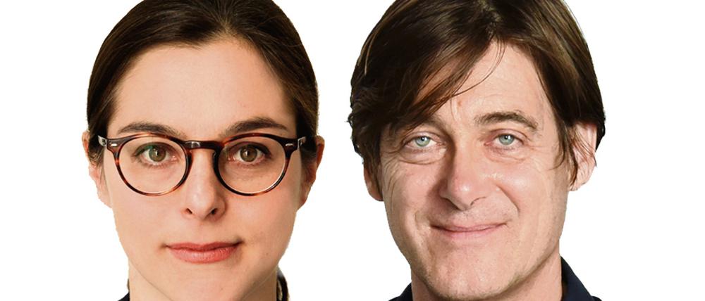 Anna Sauerbrey, Mitglied der Chefredaktion und Lorenz Maroldt, Chefredakteur des Tagesspiegel.