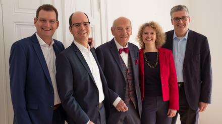 Die Berliner Anwälte Axel Nordemann, Christian Czychowski, Wilhelm Nordemann, Anke Nordemann-Schiffel und Jan Bernd Nordemann.