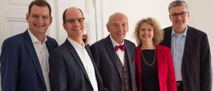 Die Berliner Anwälte Axel Nordemann, Christian Czychowski, Wilhelm Nordemann, Anke Nordemann-Schiffel und Jan Bernd Nordemann.