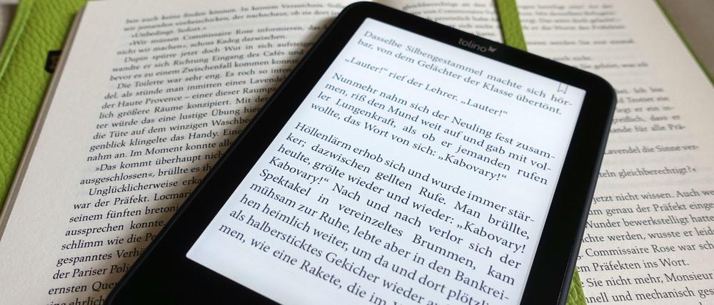 Eine angemessen Vergütung der Rechteinhaber würde durch den Wiederverkauf von E-Books beeinträchtigt.