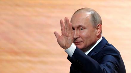 Wladimir Putin lässt nicht von der Macht. Er hat eine Idee.