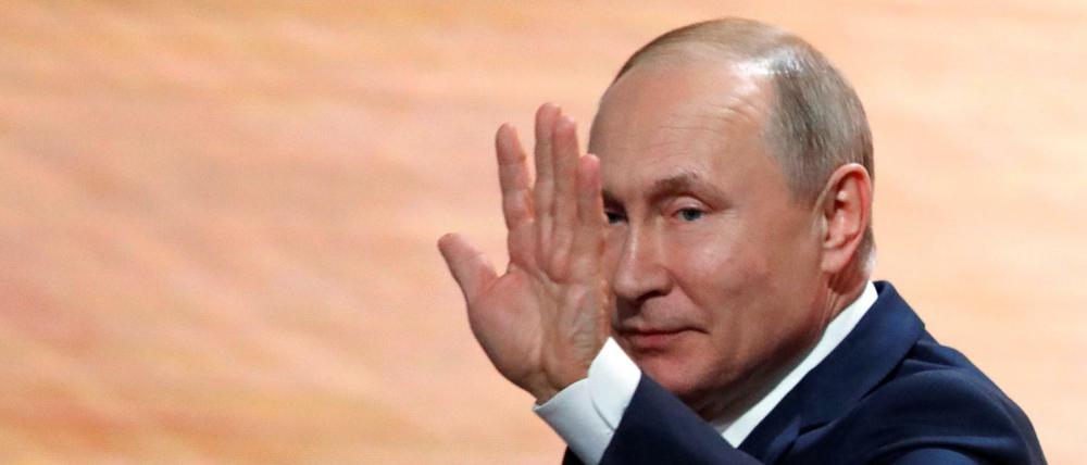 Wladimir Putin lässt nicht von der Macht. Er hat eine Idee.