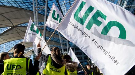 Die Gewerkschaft Ufo hält Arbeitsniederlegungen an Weihnachten für möglich. 