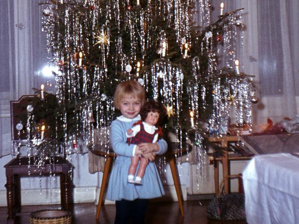 Weihnachten, als noch viel Lametta war.