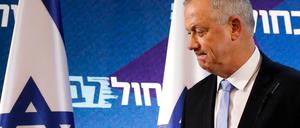 Benny Gantz ist es nicht gelungen, eine tragfähige Koalition zu zimmern.