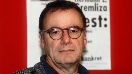 Hermann L. Gremliza, der Herausgeber der Zeitschrift "konkret" ist im Alter von 79 Jahren gestorben. Das Bild entstandt im Oktober 1996 in Frankfurt. 
