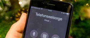 Hilfe am Handy. Die Telefonseelsorge ist unter der Nummer 0800/1110111 zu erreichen.