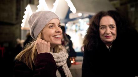 Auf dem Absprung: Friederike Kempter (links), die im Münster-"Tatort" Kommissarin Nadeshda Krusenstern spielt, will das Team um Jan Josef Liefers und Axel Prahl verlassen. 