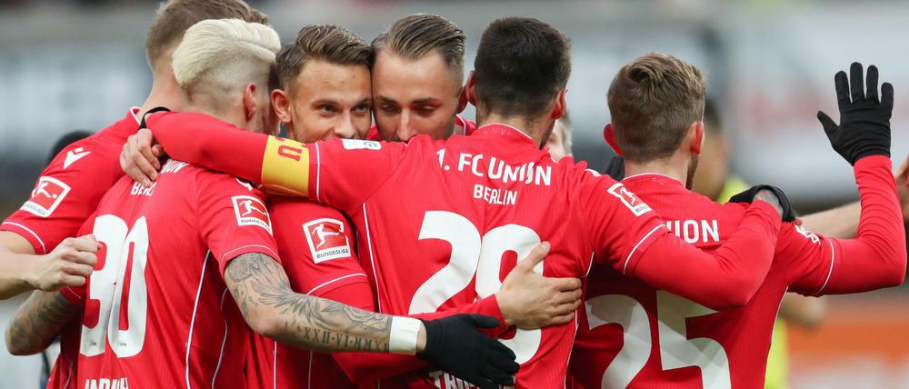 Zusammen sind sie stark. Aufstieg 2019, Klassenerhalt 2020? Der 1. FC Union arbeitet dran.