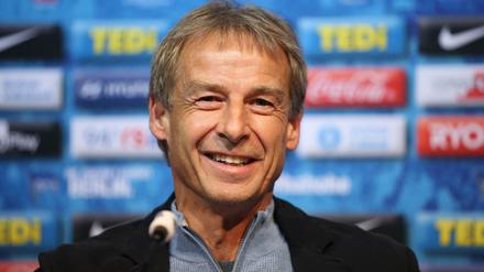 Das ist er: Der neue Hertha-Trainer Jürgen Klinsmann.