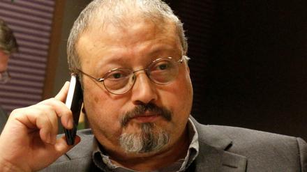 Der saudische Journalist Jamal Khashoggi im Jahr 2011 beim Weltwirtschaftsforum in Davos.