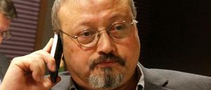 Der saudische Journalist Jamal Khashoggi im Jahr 2011 beim Weltwirtschaftsforum in Davos.