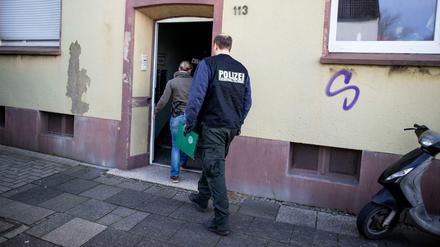 Durchsuchung in Recklinghausen: In dem Haus war ein vermisster Junge versteckt.