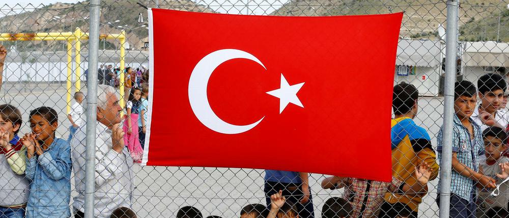 Ein Camp für Flüchtlinge im türkischen Gaziantep (Archivbild)