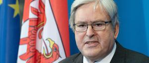 Jörg Steinbach (SPD), Wirtschafts- und Energieminister von Brandenburg. 