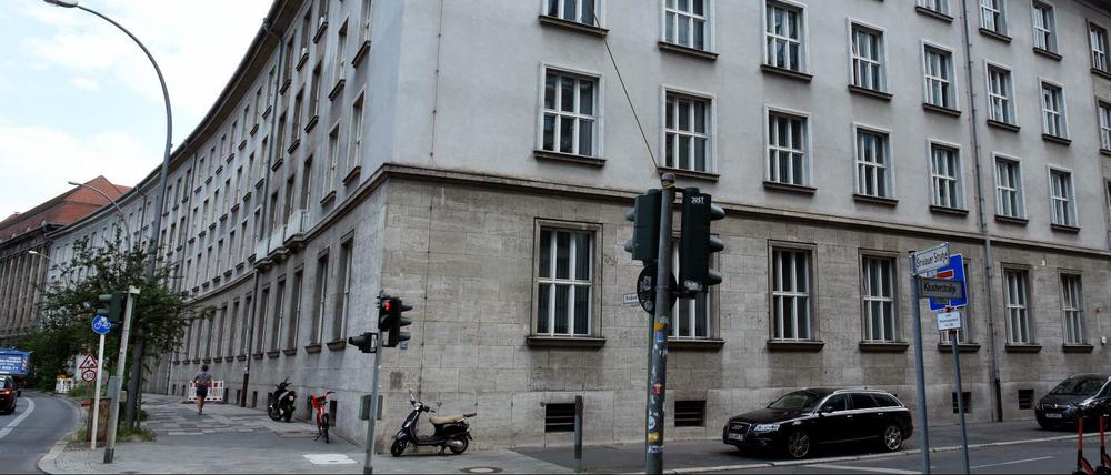 Die Senatsverwaltung für Finanzen in Berlin-Mitte, Klosterstraße 59.