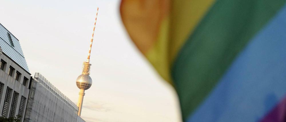 Berlin soll Regenbogenhauptstadt werden.
