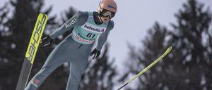 Fliegt am weitesten. Karl Geiger ist die größte deutsche Hoffnung für die Tournee.