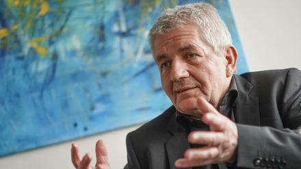 Roland Jahn, Bundesbeauftragter für die Stasi-Unterlagen, im Rahmen eines dpa-Interviews. 