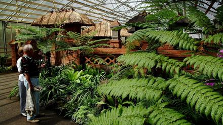"Gärten der Welt" im Erholungspark Marzahn, im Bild der Balinesische Garten