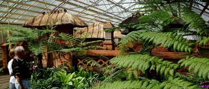 "Gärten der Welt" im Erholungspark Marzahn, im Bild der Balinesische Garten