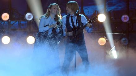 Musik verbindet. Die Kelly Family, 2017 bei der Verleihung des Medienpreises in Sachsen.